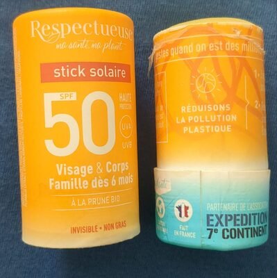Respectueuse Stick solaire