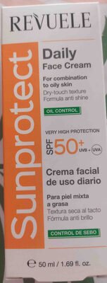 Revuele Daily face cream, sunprotect