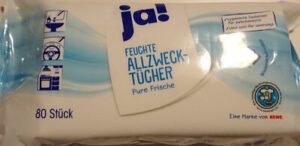 REWE, ja! Feuchte Allzwecktücher Pure Frische
