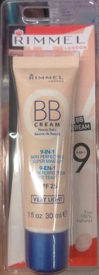 Rimmel BB cream radiance 9 en 1 SPF 25 – 00? très claire