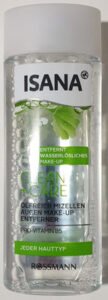 Rossmann Clean Care ölfreier Mizellen Augen Make-up Entferner