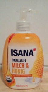 Rossmann Isana Cremeseife Milch & Honig