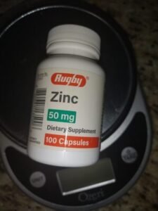 Rugby Zinc Dietary Supplement