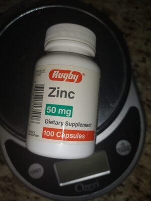 Rugby Zinc Dietary Supplement