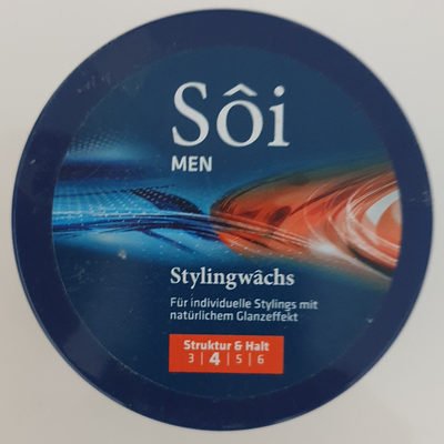 Sôi Sôi men Stylingwachs Struktur & Halt 4