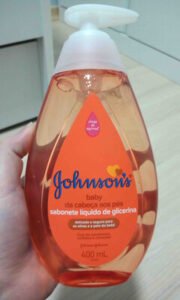 Sabonete de glicerinaJohnson’s