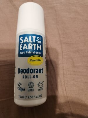 Salt of the Earth Salt of the Earth: Effective Natural Deodorant Roll-On: Unscented