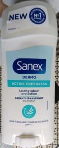 Sanex Anti-transpirant stick Sanex Dermo Fraîcheur Active 48h