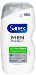 Sanex Sanex Men Skin Health 6-in-1 Active Fresh Douchegel
