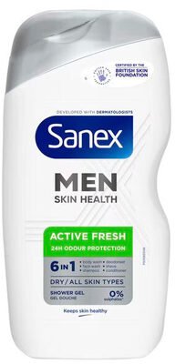 Sanex Sanex Men Skin Health 6-in-1 Active Fresh Douchegel