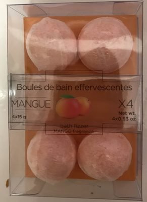 Sans marque, Tendance Boules de bain effervescentes Mangue