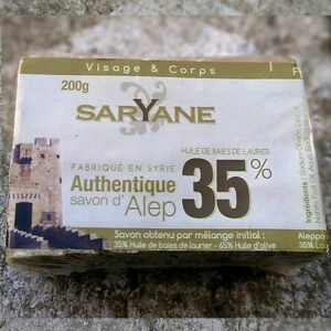 Saryane Authentique savon d’Alep 35% d’huile de baie de laurier