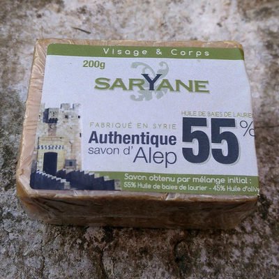 Saryane Savon d’Alep Saryane avec 55% d’huile de baie de laurier
