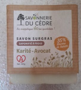 savonnerie du cèdre savon surgras karité- avocat