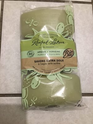Savonnerie Rampal LATOUR Savon à l’argile et verveine BIO