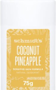 Schmidt’s Schmidt’s Déodorant Stick Peaux Sensibles Noix de Coco + Ananas 75g