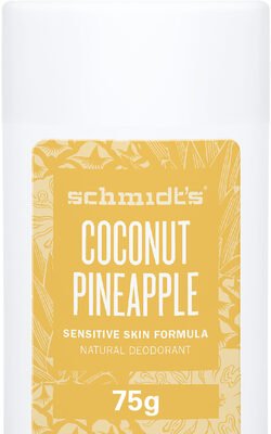 Schmidt’s Schmidt’s Déodorant Stick Peaux Sensibles Noix de Coco + Ananas 75g