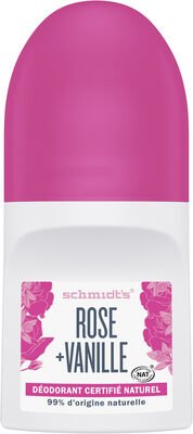 Schmidt’s, Schmidts Schmidt’s Déodorant Bille Rose + Vanille 50ml