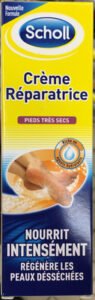 Scholl Crème réparatrice pieds très secs