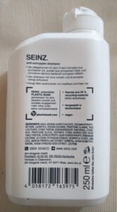 Seinz., dm shampoo anti-schuppen (minze 3-fach-komplex)