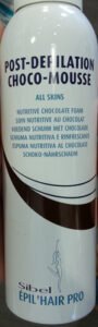 Sibel Post-Depilation Choco-Mousse Soin nutritif au chocolat