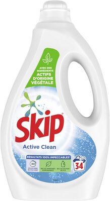 Skip SKIP Lessive Liquide Active Clean 1,7l – 34 Lavages