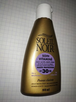 Soleil Noir Soin vitaminé