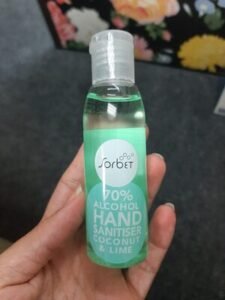 Sorbet 70% alcohol hand sanitiser