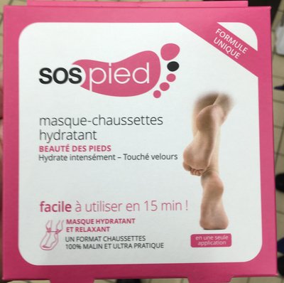 SOS Pied Masque-chaussettes hydratant