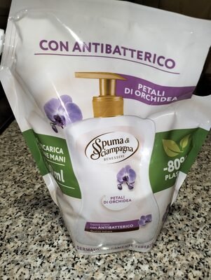 Spuma di Sciampagna, Real chimica Sapone liquido petali di orchidea