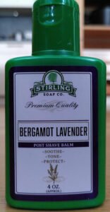 Stirling Soap Co. Bergamot Lavender Post Shave Balm