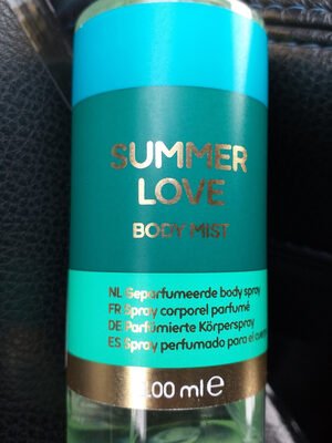 Summer love body mist