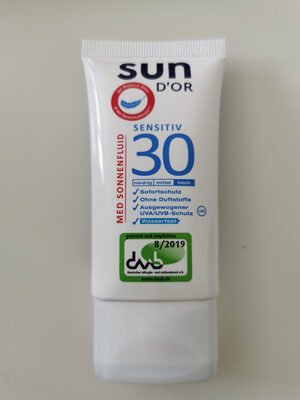 sun D’OR Med Sonnenfluid Sensitiv 30