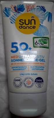 Sun Dance, Sundance Sonnencreme Gel, MED ultra sensitiv, LSF 50+