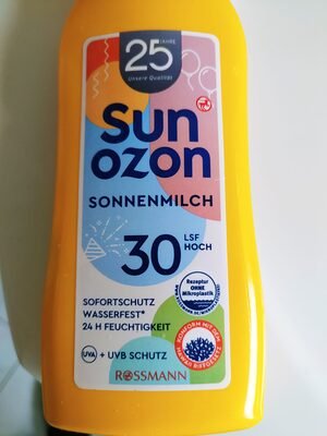 SUNOZON Sonnenmilch LSF 30
