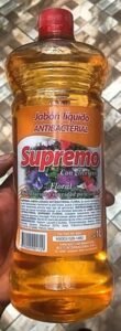 Supremo Jabón Líquido Antibacterial Floral