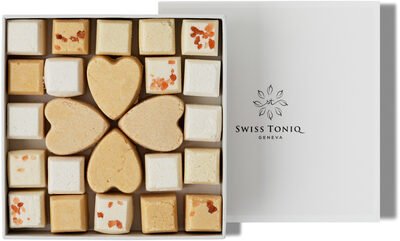 Swiss Toniq Geneva Cocoa Butter Melting Bath Truffles Box of 28