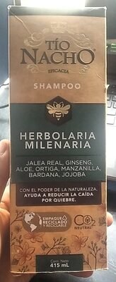 Tío Nacho Shampoo Herbolaria Milenaria