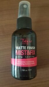 Tejar Mist&fix matte finish