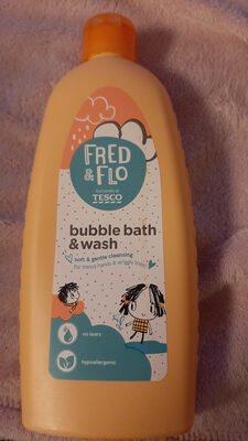 Tesco Fred&Flo bubble bath&wash