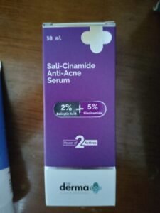The derma co Sali-cinamide Anti-acne Serum