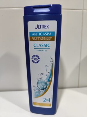 Ultrex Champú y acondicionador anticaspa classic 2 en 1