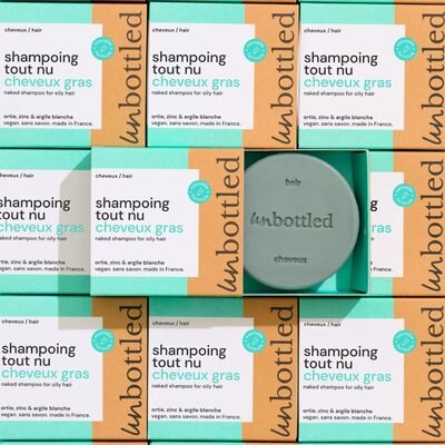 Unbottled Shampooing tout nu cheveux gras