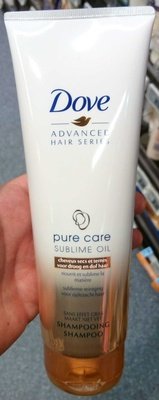 Unilever, Dove Advanced Hair Series Pure Care Sublime Oil