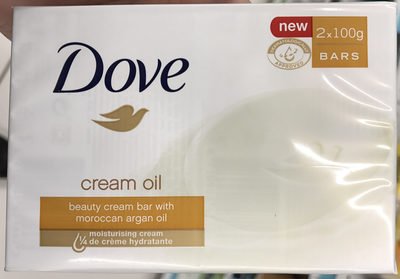 Unilever, Dove Cream Oil Beauty Cream Bar with Morrocan Argan Oil