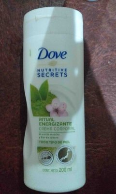 Unilever, Dove Crema corporal ritual energizante