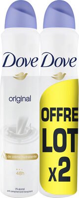 Unilever, Dove DOVE Déodorant Femme Anti-Transpirant Spray Original 2x200ml
