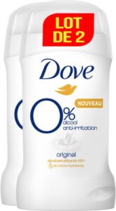 Unilever, Dove DOVE Déodorant Femme Stick Original 0% 2x40ml