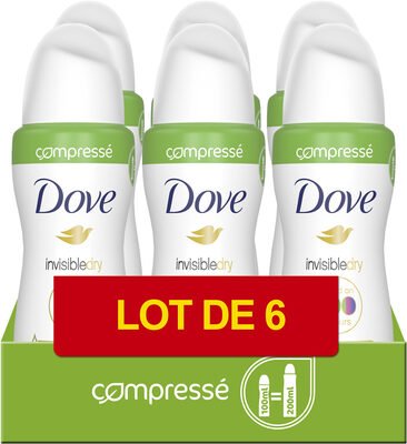 Unilever, Dove Dove deo invdr 6x100ml