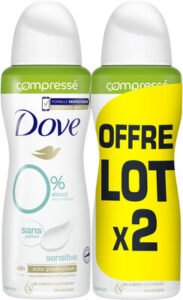 Unilever, Dove Dove deo zero hypo 100mx2